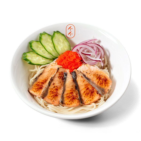 焦糖鮭魚拌麵